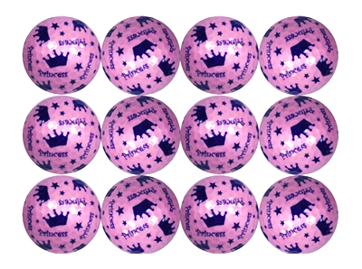 New Novelty Pink Princess Golf Balls