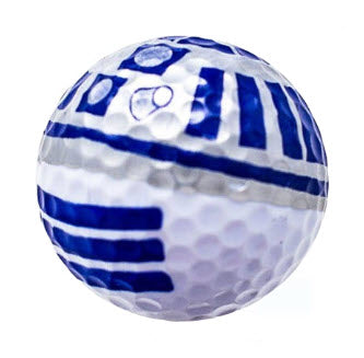 New Novelty R2-D2 Golf Ball