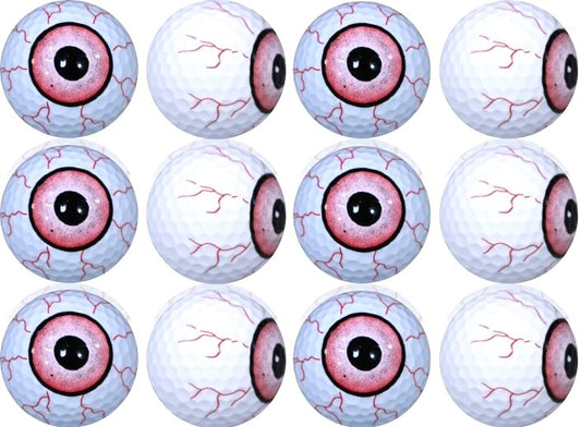 New Novelty Red Blood Shot Eyeballs Golf Balls
