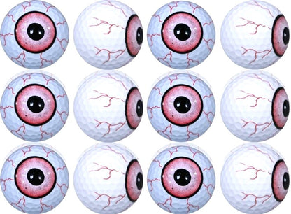 New Novelty Red Blood Shot Eyeballs Golf Balls