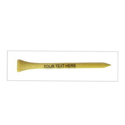 Personalized Natural Golf Tees  (New Personalized)