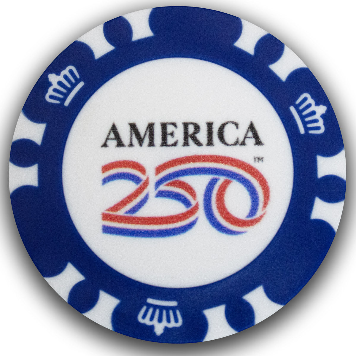 America A250 3 Ball Poker Chip Marker Set