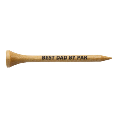 Best Dad By Par Golf Gift Set – Premium Novelty Golf Balls, Tees & Keepsakes
