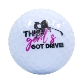 New Novelty Deluxe Golf Like a Girl Mix of Golf Balls