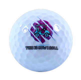 New Novelty Deluxe Golf Cart Par-Tee Mix of Golf Balls