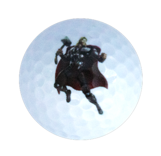 New Novelty Superhero Thor Golf Balls