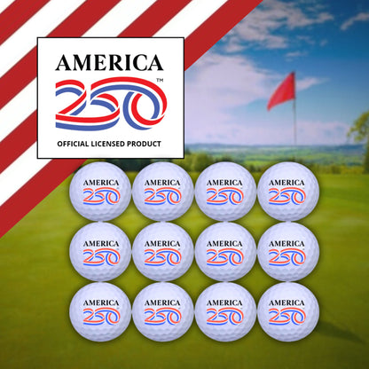 America A250 12 Pack White Golf Balls