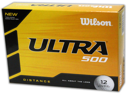 Customized Wilson Ultra 500 Golf Balls