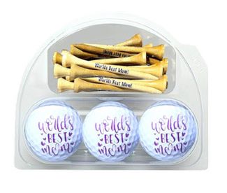 New Novelty World's Best Mom Set - 3 Balls and 20 Imprinted Tees