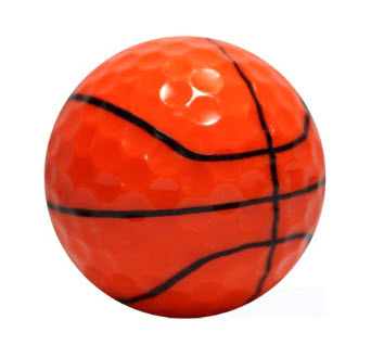 New Novelty Basketball Golf Balls