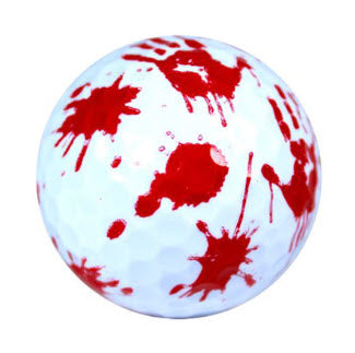 New Novelty Blood Splatter Golf Balls