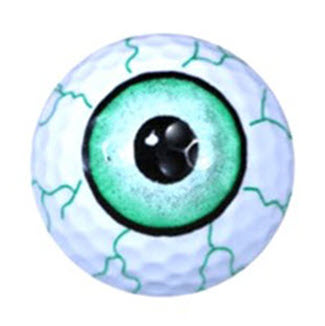 New Novelty Green Shot Eyeball Golf Balls