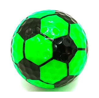 New Novelty Green Soccer Ball Golf Balls