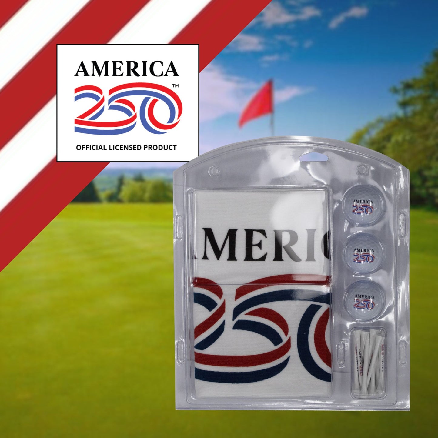 America A250 Golf Gift Set