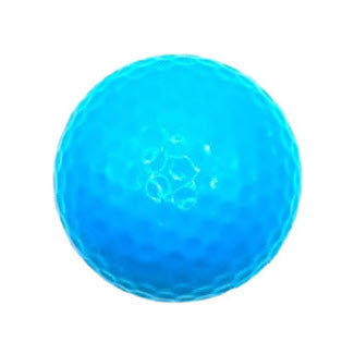 Blank Neon Blue Golf Balls - New