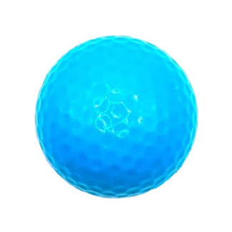 Blank Black Light Blue Golf Balls - New