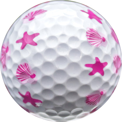 New Novelty Sea Shells Golf Balls