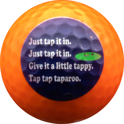 New Novelty Deluxe Happy Gilmore Mix of Golf Balls