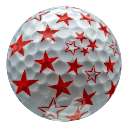 New Novelty Stars Golf Balls