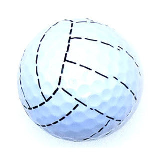New Novelty Volley Ball Golf Balls