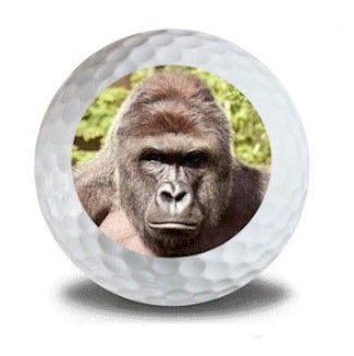 New Novelty Gorilla Golf Balls