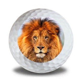 New Novelty Lion Golf Balls