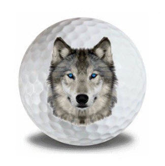 New Novelty Wolf Golf Balls