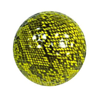 New Novelty Yellow Snakeskin Golf Balls
