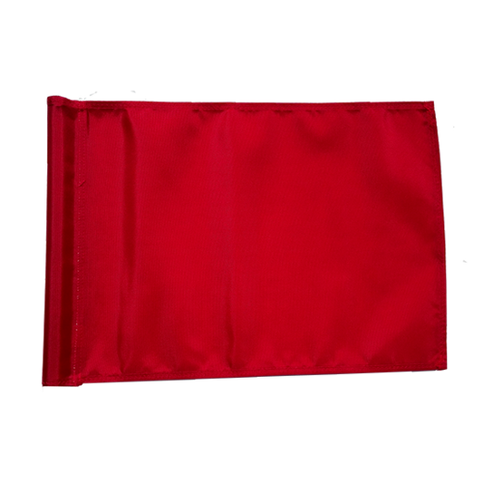Medium Solid 14" x 19" Red Flag