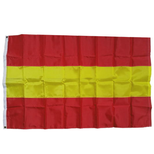 Red with Yellow Stripe Flag (56.5in x 36in)
