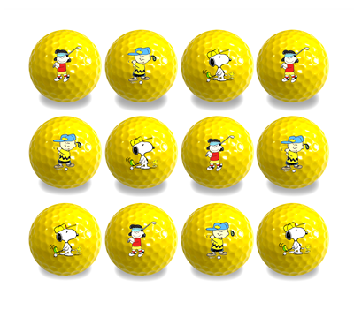 New Novelty Mix of Charlie B and Friends Golf Balls