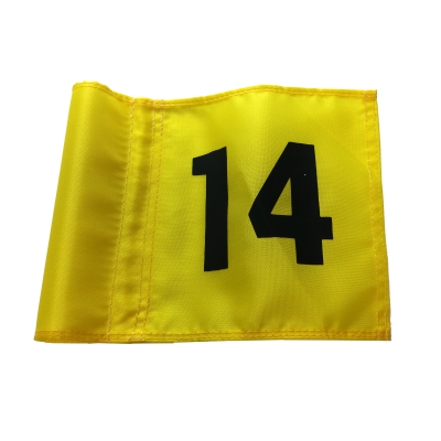 JUNIOR Yellow Flag Number 14
