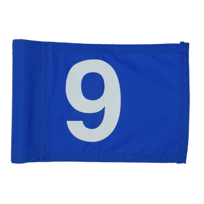 Junior Blue Flag Number 9