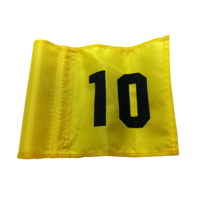 JUNIOR Yellow Flag Number 10