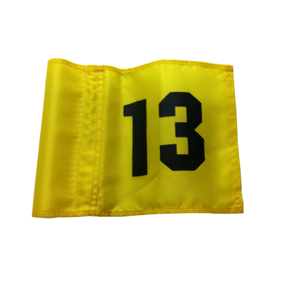 JUNIOR Yellow Flag Number 13