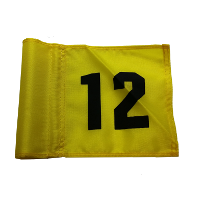 JUNIOR Yellow Flag Number 12