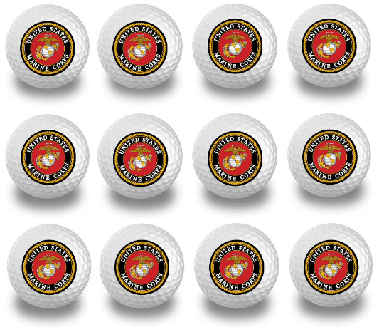 New Novelty US MARINES Golf Balls