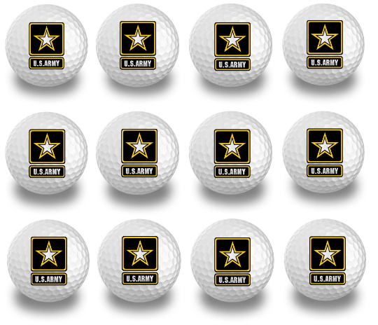 New Novelty US Army Logo Golf Balls
