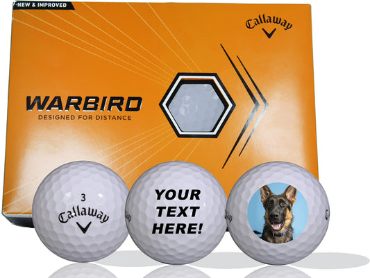 NEW Callaway Warbird Customized Golf Balls