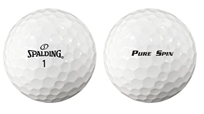 New Spalding Pure Spin Customized Golf Balls